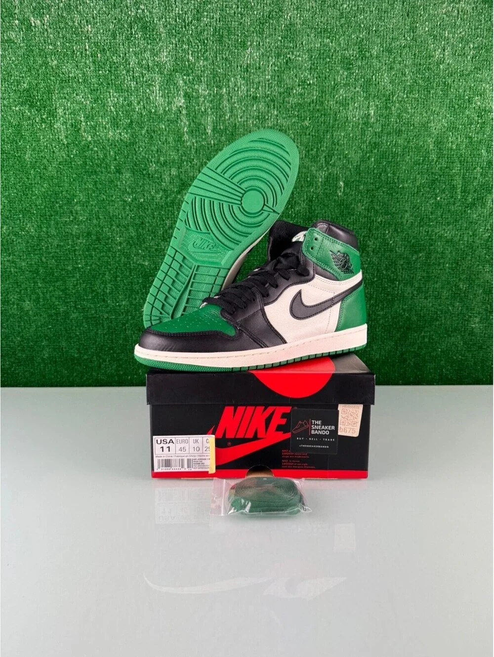 Size 11 - Jordan 1 Retro High OG Pine Green 2018